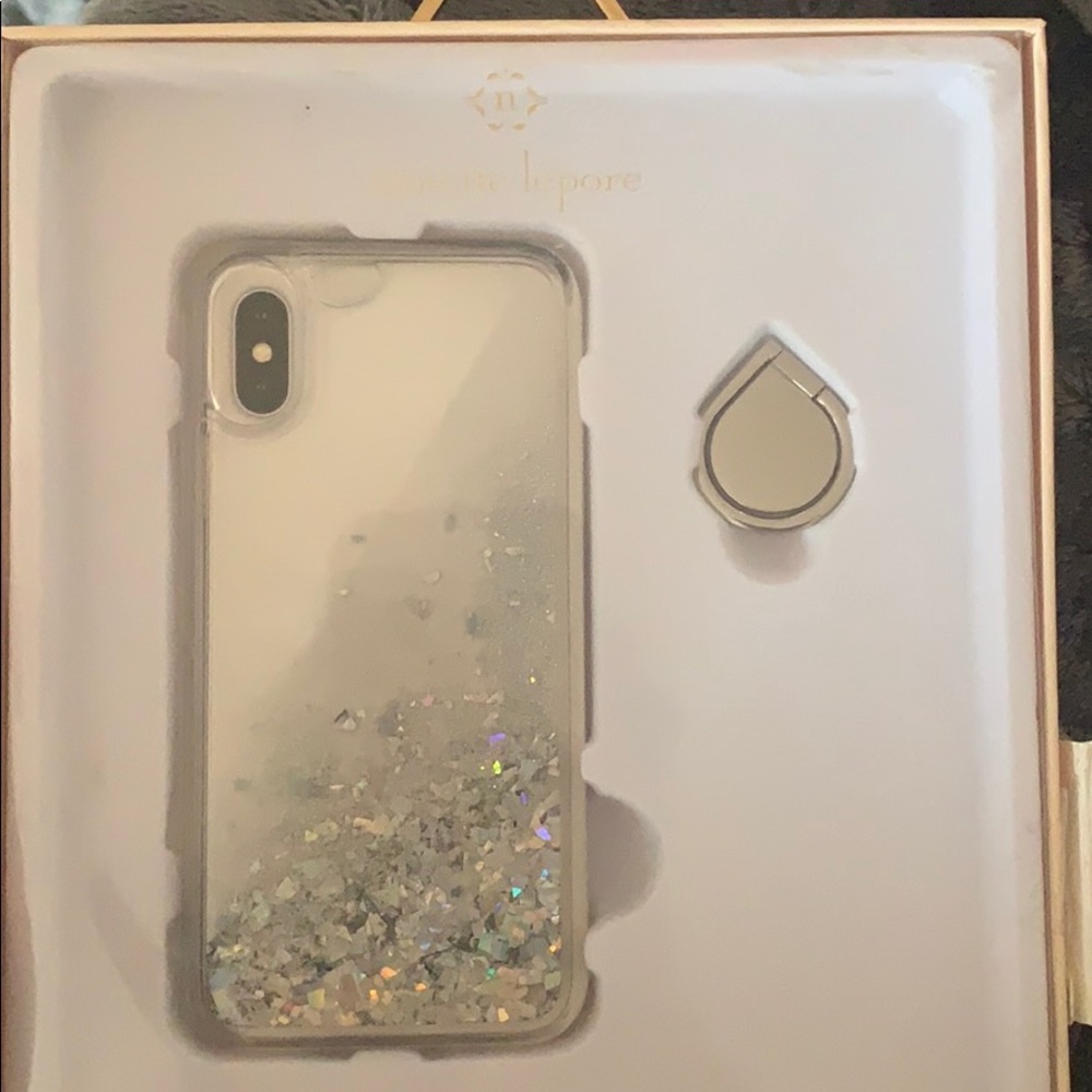 iPhone X or Xs glitter phone case